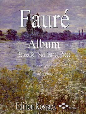 Illustration faure album : berceuse, sicilienne