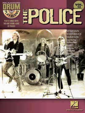 Illustration de DRUM PLAY ALONG - Vol. 12 : The Police