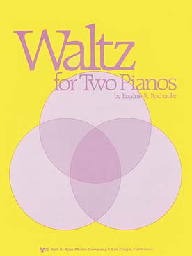 Illustration de Valse pour 2 pianos