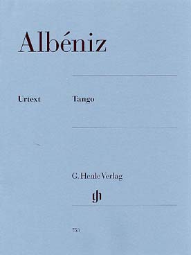 Illustration albeniz tango op. 165/2 en re maj