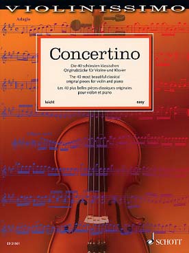 Illustration concertino (coll. violinissimo)