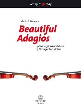 Illustration de BEAUTIFUL ADAGIOS : 9 arr. de Bach, Vivaldi, Chopin, Puccini, Mozart...