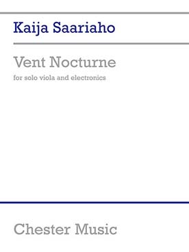 Illustration de Vent nocturne for alto and electronics