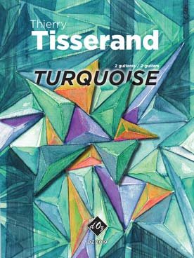 Illustration tisserand turquoise