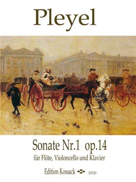 Illustration pleyel sonate op. 14/1
