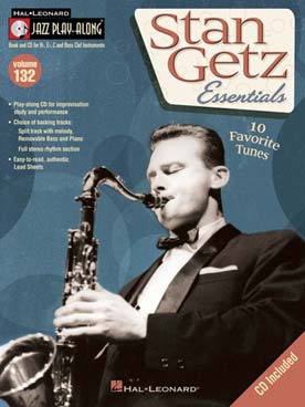 Illustration de JAZZ PLAY ALONG SERIES + CD play-along - Vol.132 : Stan Getz