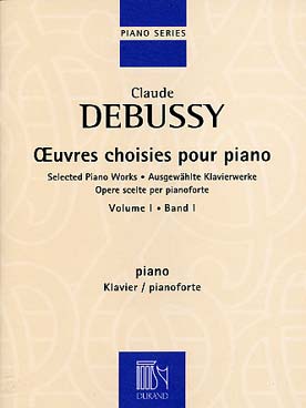 Illustration debussy oeuvres choisies vol. 1