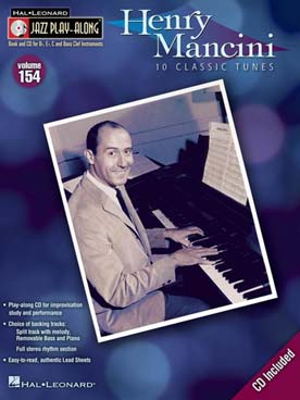 Illustration de JAZZ PLAY ALONG - Vol. 154 : Henry MANCINI