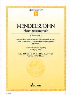 Illustration mendelssohn marche nuptiale