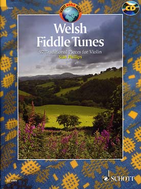 Illustration de WELSH FIDDLE TUNES : 97 airs de violon du Pays de Galles avec CD d'écoute