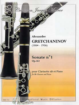 Illustration gretchaninoff sonate n° 1 op. 161