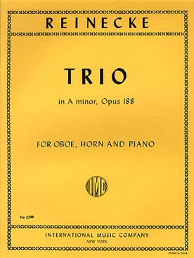 Illustration reinecke trio op. 188 en la min