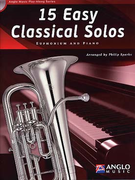 Illustration easy classical solos (15) euphonium +cd
