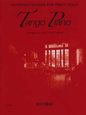 Illustration tango piano : 10 tangos celebres