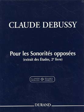 Illustration debussy pour les sonorites opposees