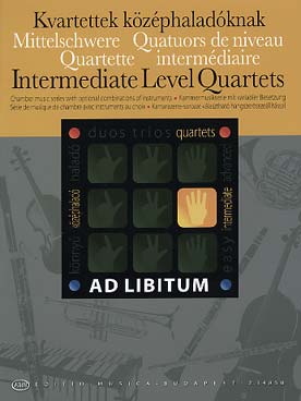 Illustration intermediate level quartets ad libitum