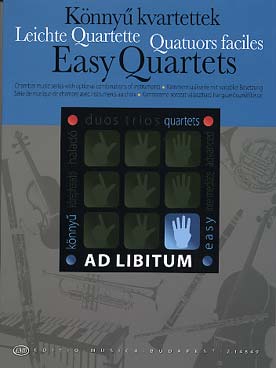 Illustration easy quartets ad libitum