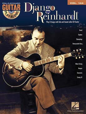 Illustration de GUITAR PLAY ALONG - Vol.144 : REINHARDT Django