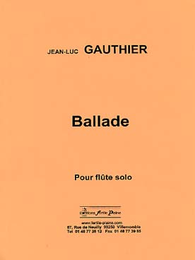 Illustration de Ballade