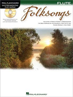 Illustration folksongs flute