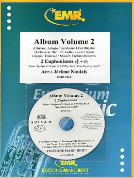 Illustration album pour 2 euphoniums vol. 2 + cd