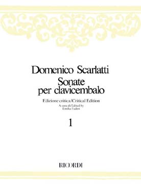 Illustration scarlatti sonates pour clavecin 1