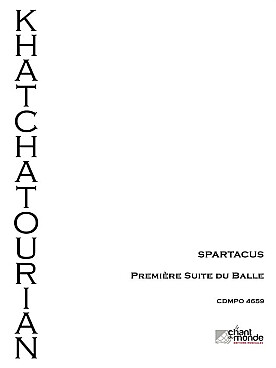 Illustration de Spartacus suite de ballet N° 1 - Conducteur