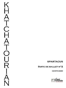 Illustration de Spartacus suite de ballet N° 2 - Conducteur