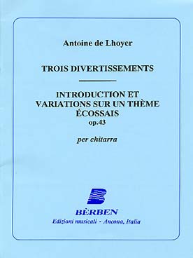 Illustration de 3 Divertissements/Introduction et variations sur un thème écossais op. 43