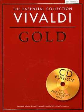 Illustration de Vivaldi Gold (the essential collection) avec CD d'écoute