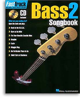 Illustration de FAST TRACK BASS SONGBOOK 1 - Vol. 2