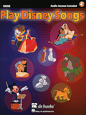 Illustration play disney songs hautbois