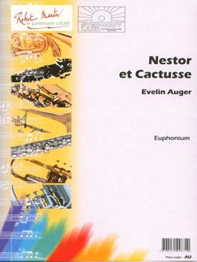 Illustration de Nestor et Cactusse pour tuba ou euphonium et piano