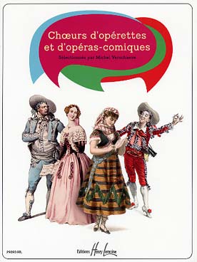 Illustration choeurs d'operettes et d'operas comique