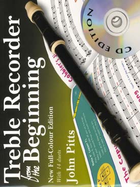 Illustration de Treble recorder from the beginning + CD