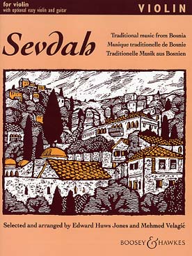 Illustration de SEVDAH, musique traditionnelle Bosniaque arr. Huws Jones avec 2e partie violon facile ad lib. (sans CD) - version sans accompagnement piano