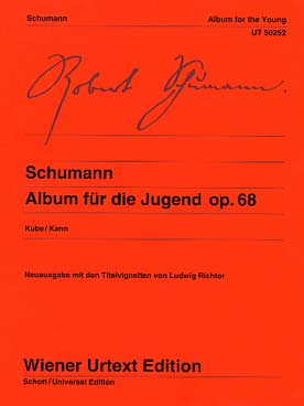 Illustration schumann album a la jeunesse op. 68