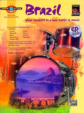 Illustration de DRUM ATLAS SERIES avec CD - Brazil