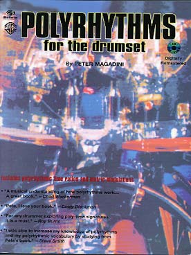 Illustration magadini polyrhythms for the drumset+cd