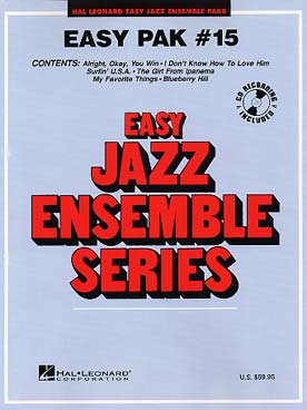 Illustration de EASY JAZZ ENSEMBLE avec accès audio - Pak # 15