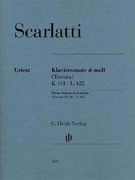 Illustration scarlatti sonate k 141 (l 422) en re min