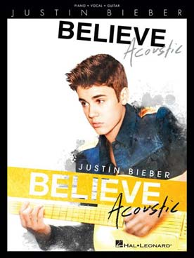 Illustration bieber believe (acoustic) (p/v/g)