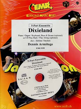 Illustration armitage dixieland avec cd play-along