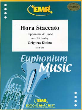 Illustration de Hora staccato pour euphonium et piano