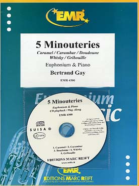 Illustration de 5 Minouteries avec CD play-along pour euphonium et piano