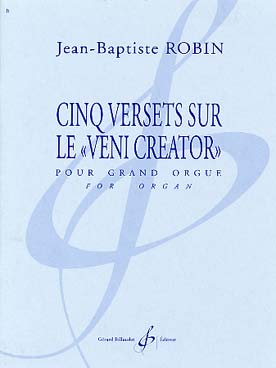 Illustration de Cinq versets sur le Veni creator pour grand orgue   