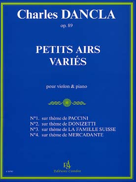 Illustration dancla petits airs varies (4) op. 89