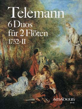 Illustration telemann 6 duos twv 40 : 124-129