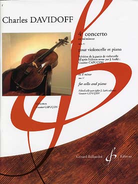 Illustration davidoff concerto n° 4 op. 31 en mi min