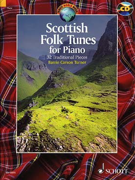 Illustration de SCOTTISH FOLK TUNES : 32 morceaux de musique traditionnelle écossaise avec CD d'accompagnement